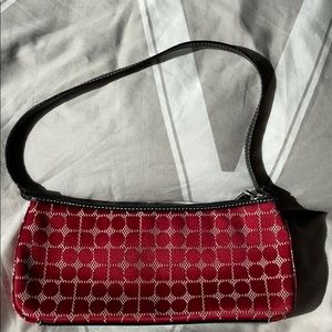 Red Kate Spade mini purse.